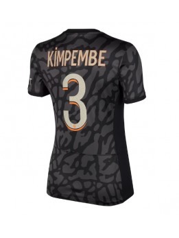 Ženski Nogometna dresi replika Paris Saint-Germain Presnel Kimpembe #3 Tretji 2023-24 Kratek rokav